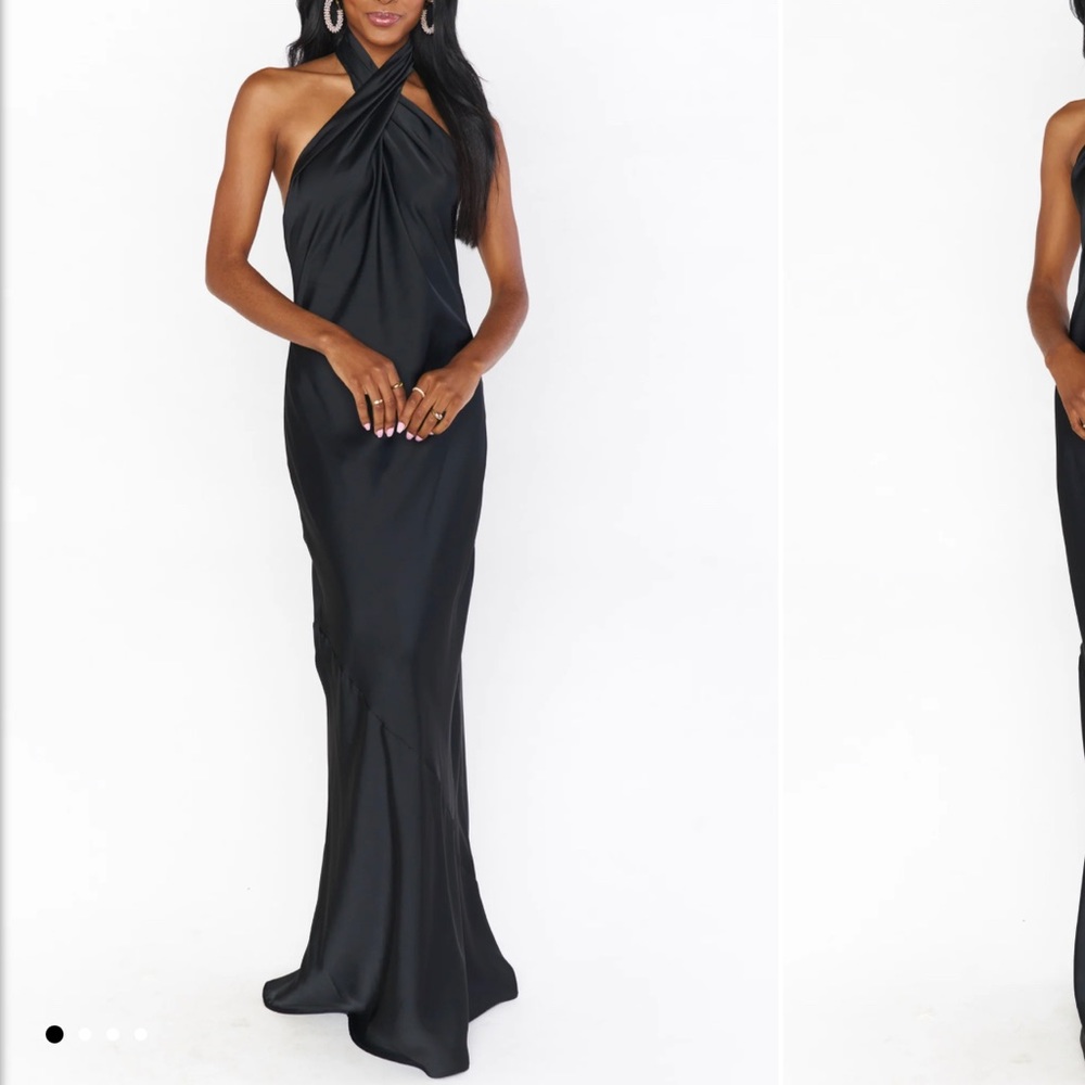 show me your mumu jasmine halter dress